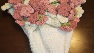 🌸花束ブランケット🌸