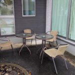 屋外休憩スペース